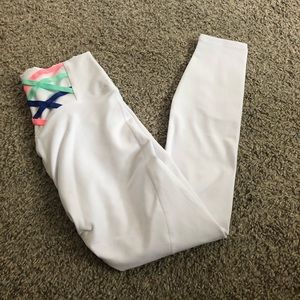 Fabletics white leggings